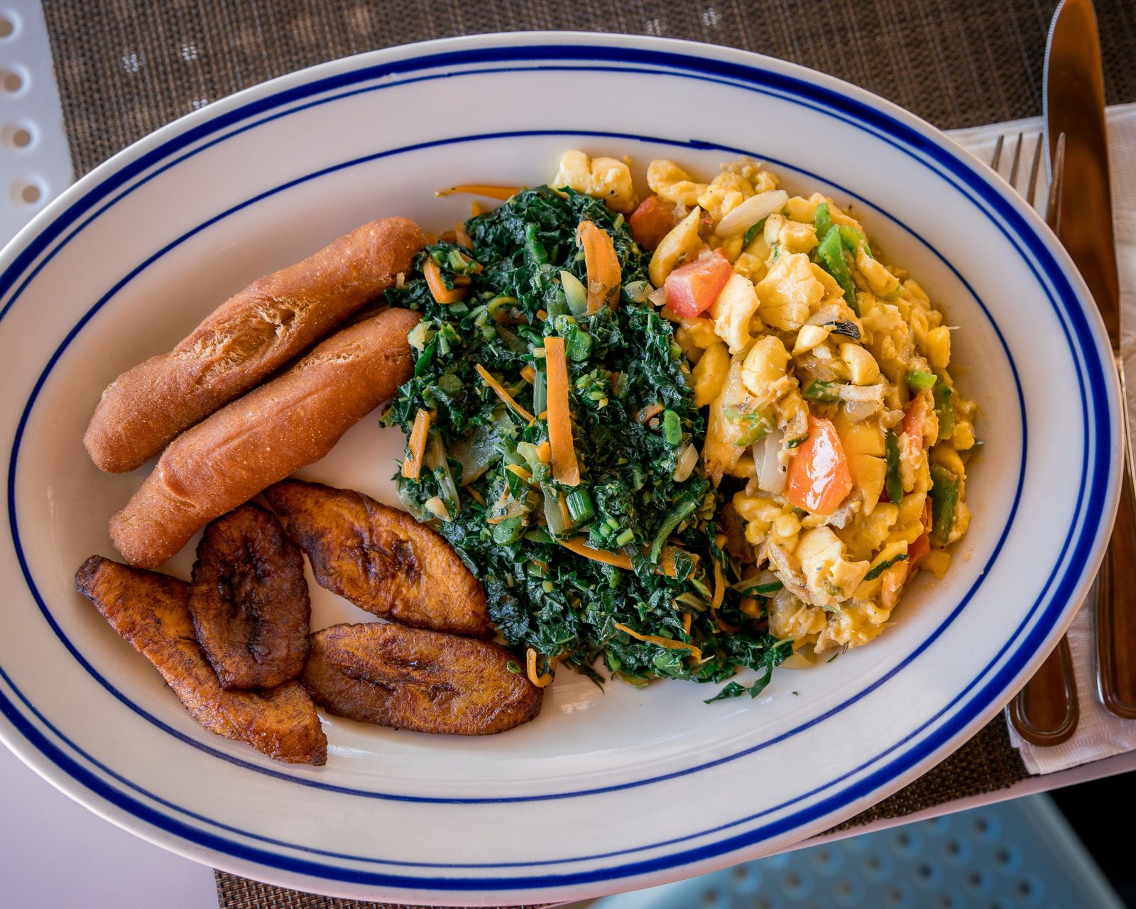 Jamaican food — jerk, patties and escovitch